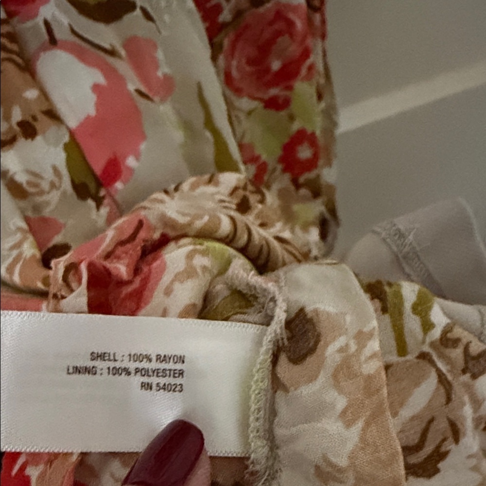 Old navy Floral Spaghetti Strap Dress size S - Picture 9 of 9